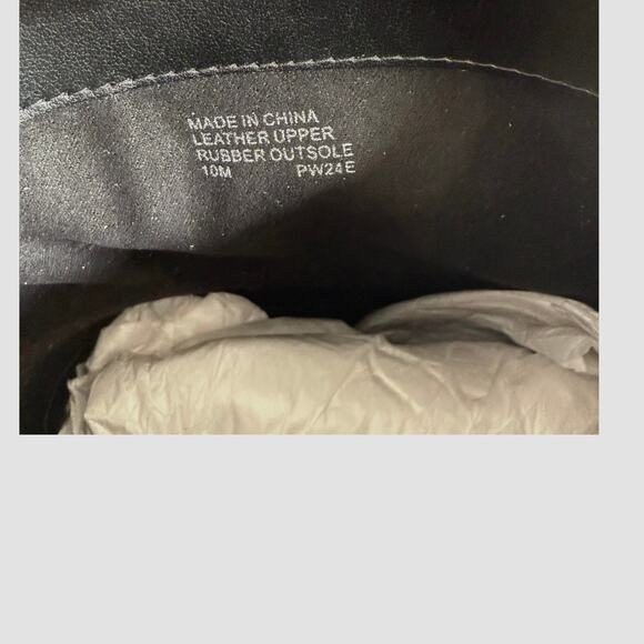 NEW Michael Kors Bombe Leather ANKLE BOOT Mindy Black Womens 10 Zip Shoe In Box - Picture 10 of 13